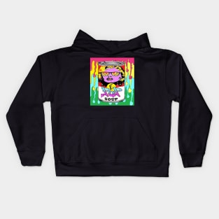 movie star pop art drip art Kids Hoodie